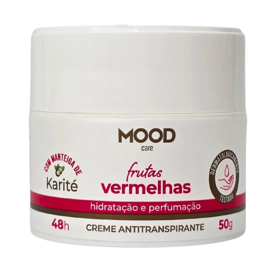 My Health Desodorante Creme Antitranspirante Frutas Vermelhas Mood Care 50g