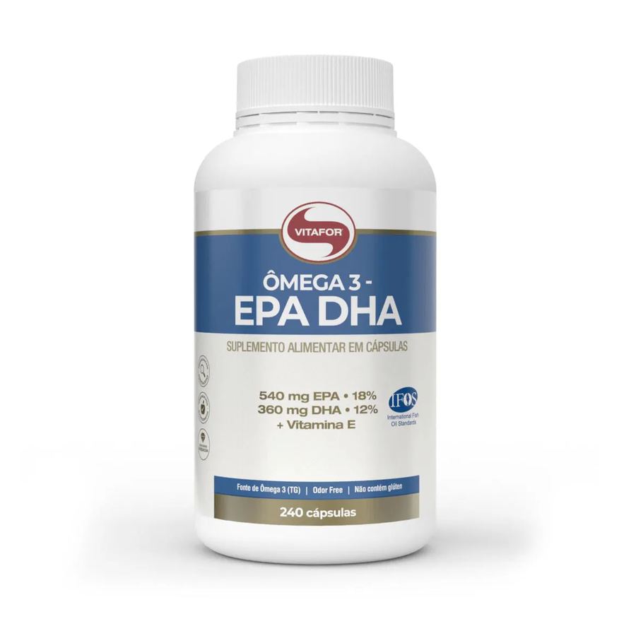 Vitafor Ômega 3 Epa Dha 240 Cápsulas