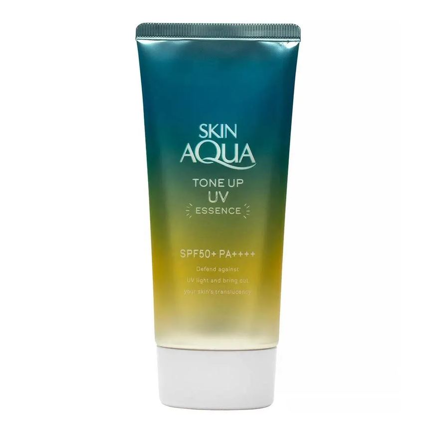 Skin Aqua Protetor Solar Tone Up Uv Essence Mint Green Fps50 80g
