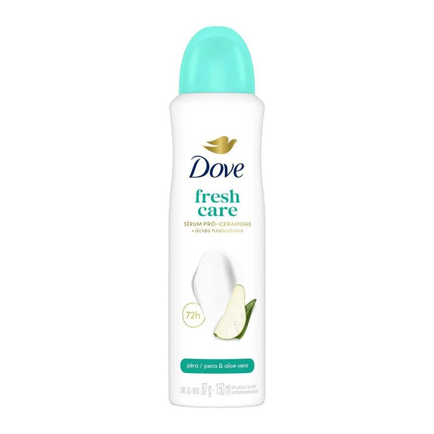 Dove Desodorante Antitranspirante Aerosol Go Fresh Pêra e Aloe Vera Feminino 48h 150ml