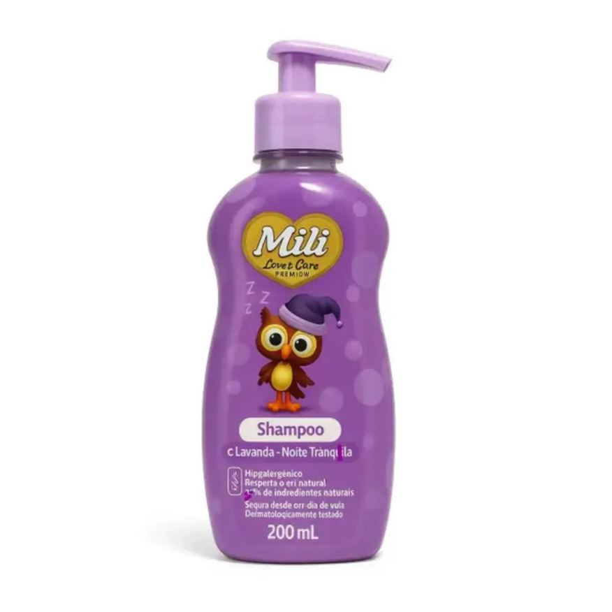 Mili Shampoo Lavanda Noite Tranquila 200ml Love&Care