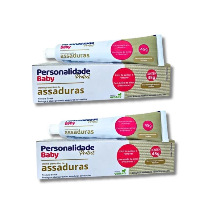 Personalidade Baby Kit C2 Creme para Assaduras Baby Protect 45g - Personalidade