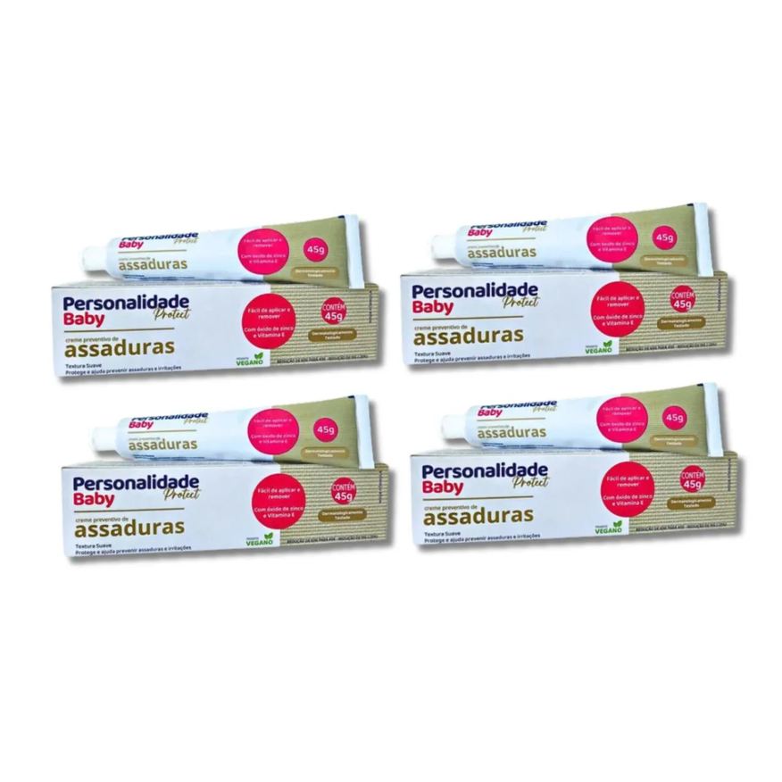 Personalidade Baby Kit C4 Creme para Assaduras Baby Protect 45g - Personalidade