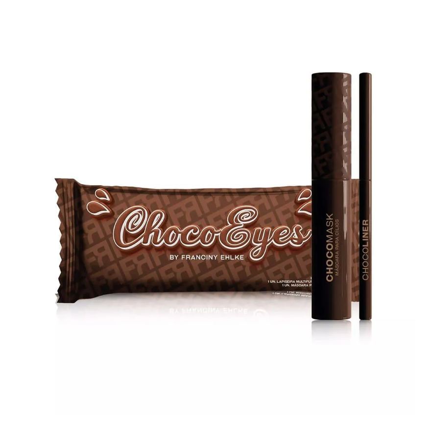Fran By Franciny Ehlke Kit Chocoeyes Máscara de Cílios Marrom e Lápis Multifuncional