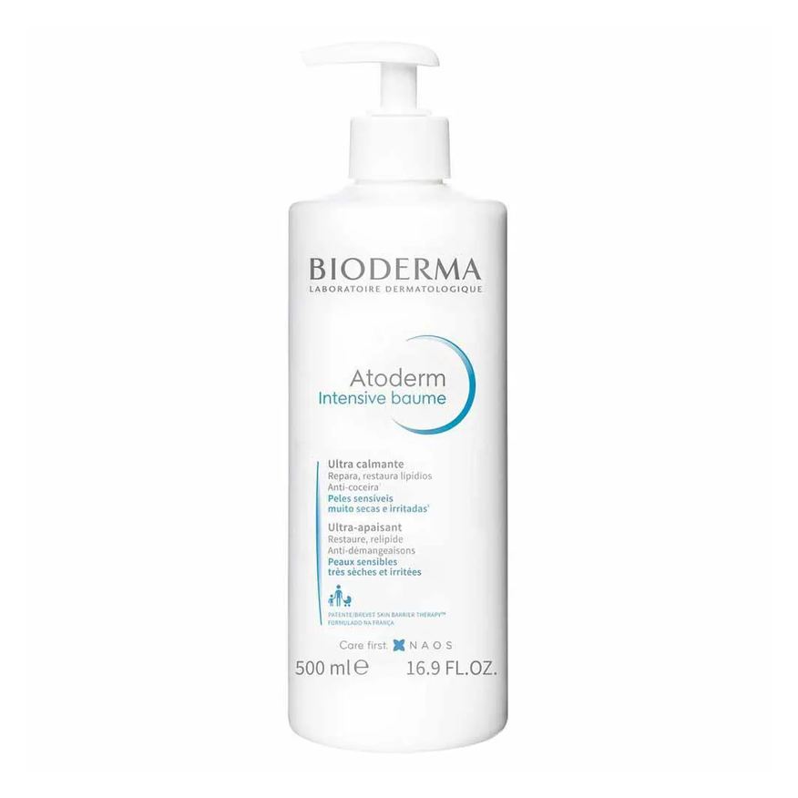 Bioderma Atoderm Intensive Baume para Peles com Ressecamento Intenso e Coceira 500ml