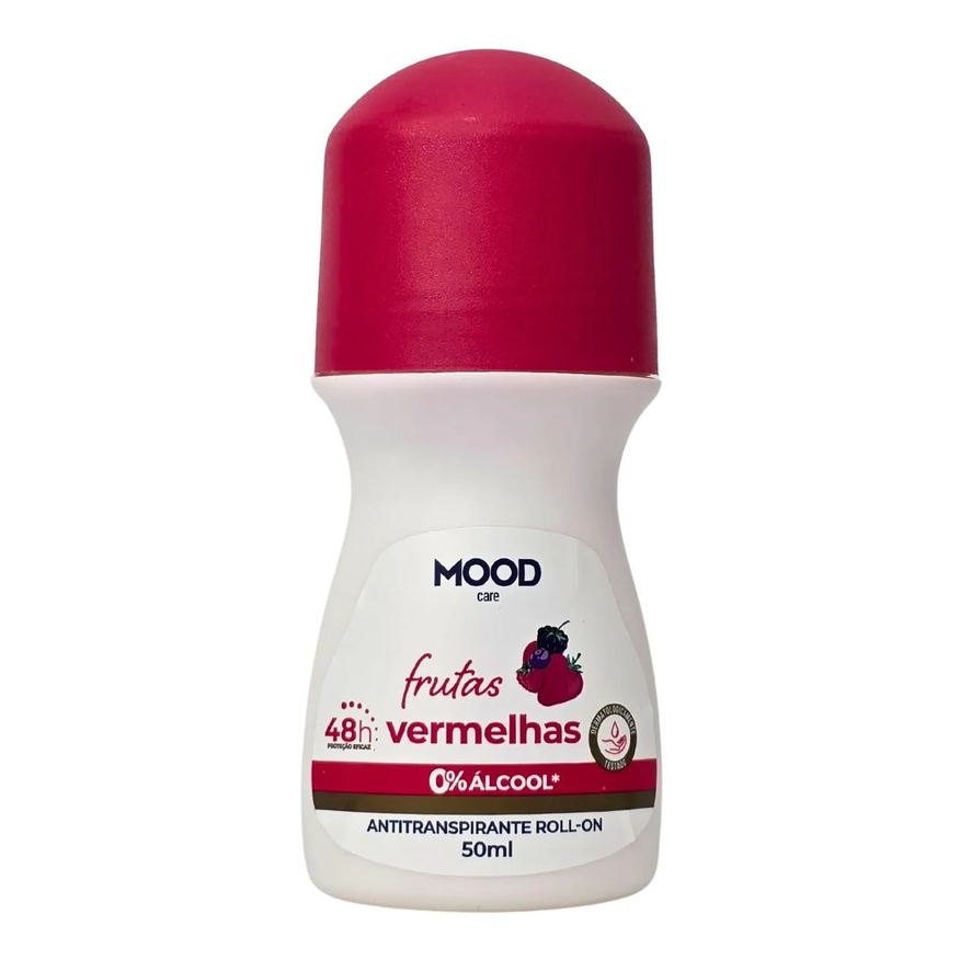 My Health Desodorante Roll-On Antitranspirante Frutas Vermelhas Mood Care 50ml