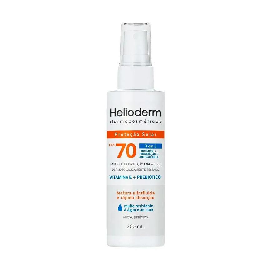 Kley Hertz Protetor Helioderm Spray Fps 70 - 200ml