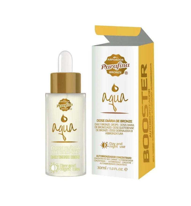 Parafina Bronze Aqua Booster Autobronzeador Concentrado 30ml