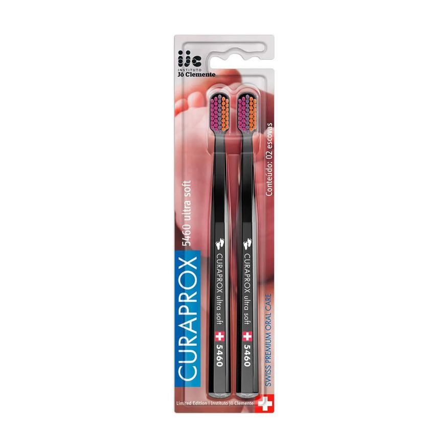 de Escova Dente Curaprox Ultra Soft 5460 Edição Especial 2 unidades