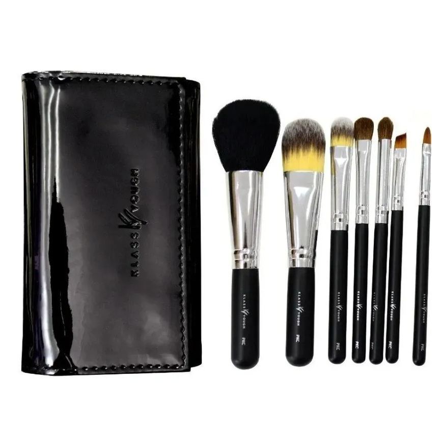Klass Vought Kit de Pincéis Pocket Classic com 7Un - Klass Vough