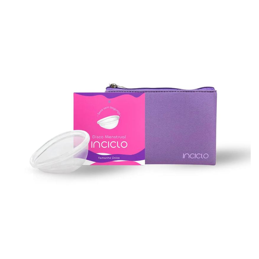Inciclo Kit Disco Menstrual + Necessaire Neoprene