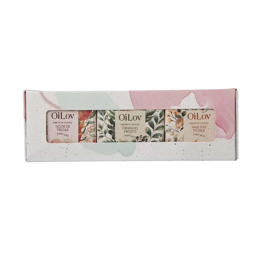 Oilov Estojo Sabonetes 90g