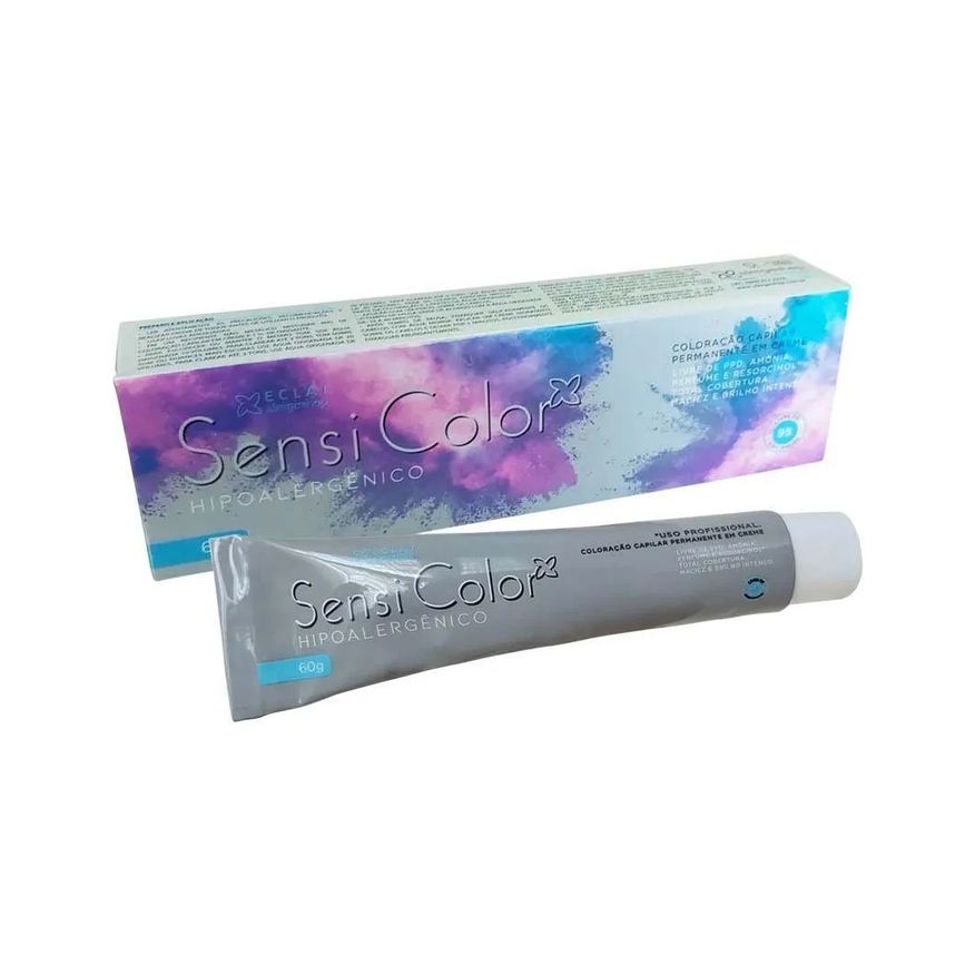 Alergoshop Tintura Hipoalergênica Cor 8.1 Louro Claro Acinzentado 60g