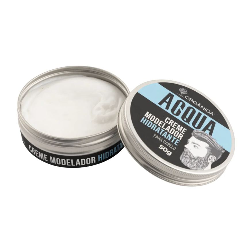 Modelador Creme Hidratante Orgânica Acqua For Men 50g