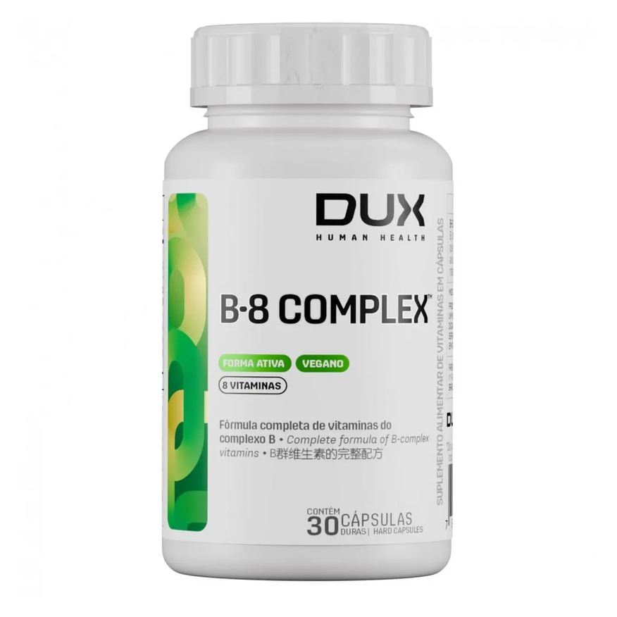 Dux Human Health Complexo B (30 Cápsulas) - Padrão: Único