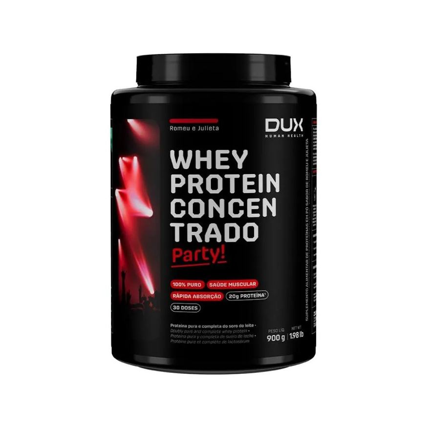 Dux Human Health Whey Protein Concentrado Pote (900g) - Sabor: Romeu e Julieta
