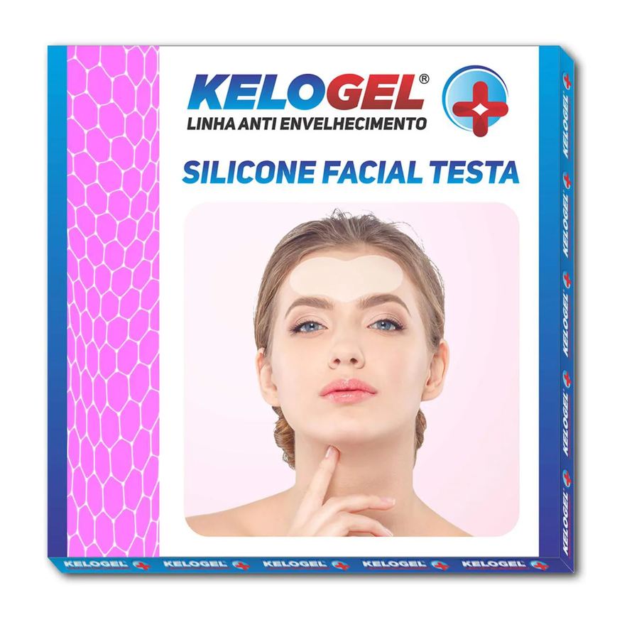 Kelogel Adesivo de Silicone Antissinais Região Testa 1Un