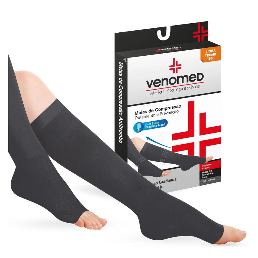 Venomed Meias Tratamento 20 30Mmhg Ab. Efeito Climático 3/4 Tamanho:gg