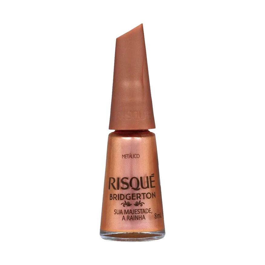 Risqué Esmalte Metálico Bridgerton 8ml - Sua Majestade, a Rainha