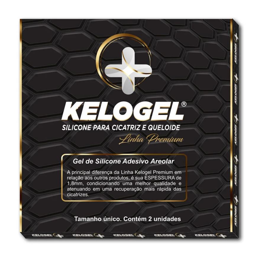 Kelogel Kit 9 Tratam. 90 Dias-3 Pares Areolar Premium 1.8Mm