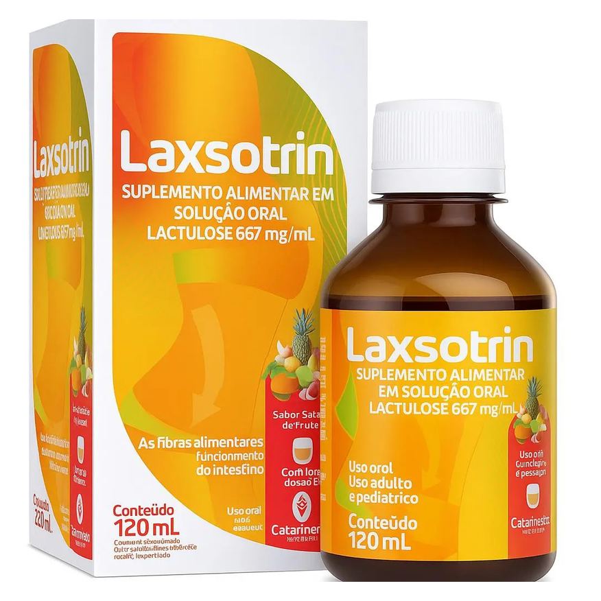 Catarinense Laxsotrin Lactulose Salada de Frutas 120ml