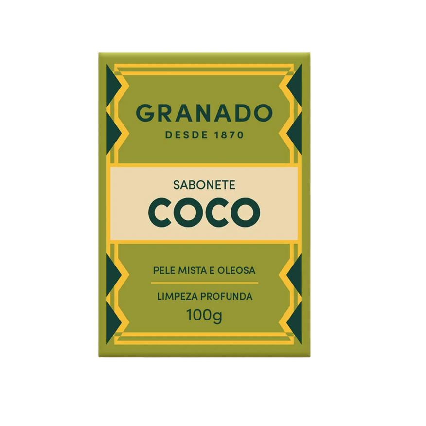 Granado Sabonete em Barra Coco Pele Mista a Oleosa com 100g