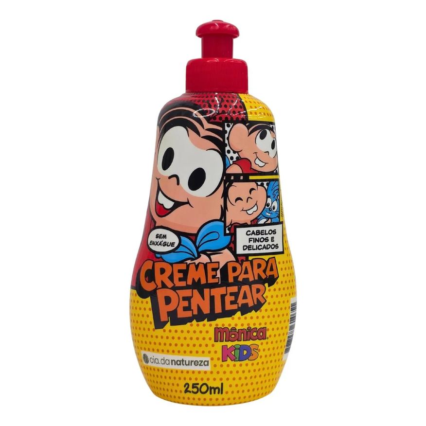 Cia Da Natureza Creme para Pentear Cabelos Finos e Delicados Mônica Kids Cia. da Natureza 250ml