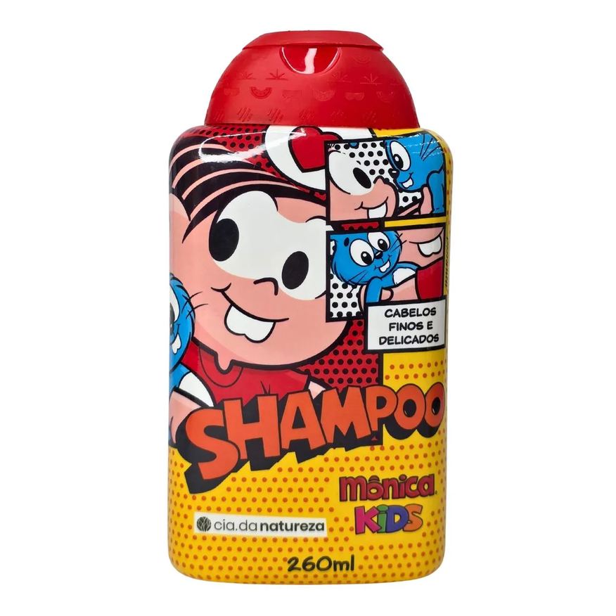 Cia Da Natureza Shampoo Cabelos Finos e Delicados Mônica Kids Cia. da Natureza 260ml