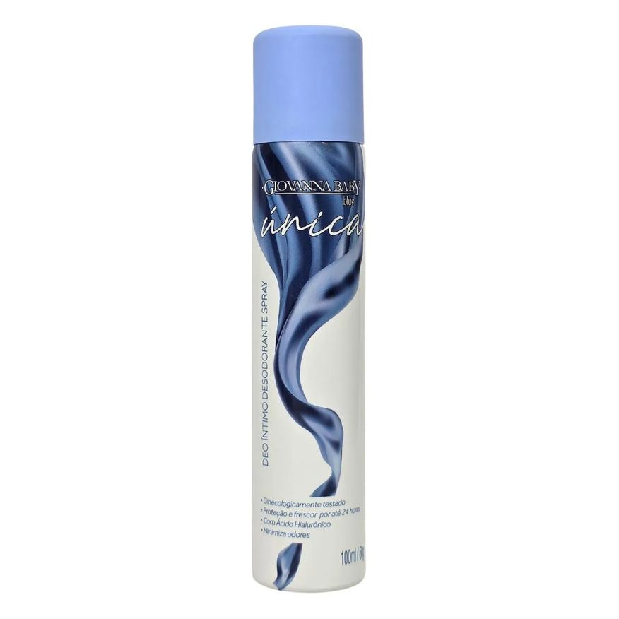 Giovanna Baby Desodorante Íntimo Aerossol Única Blue Vegano 100ml / 60g