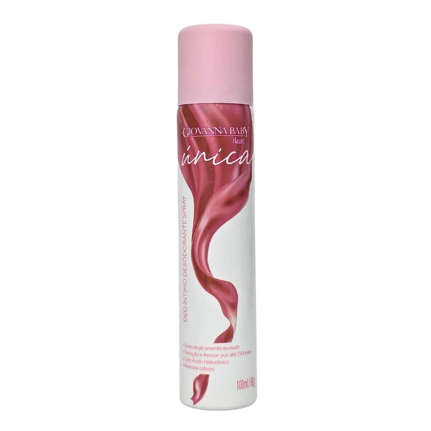 Giovanna Baby Desodorante Íntimo Aerossol Única Classic Vegano 100ml / 60g