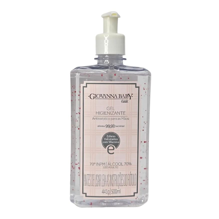 Giovanna Baby Gel Higienizante Antisséptico para Mãos Classic 441g / 500ml
