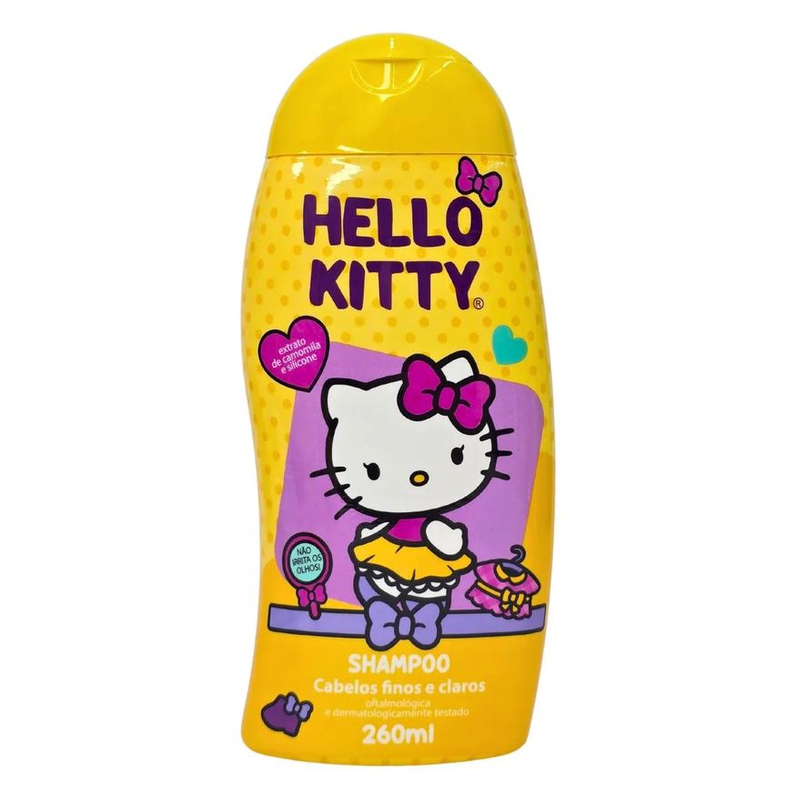 Cia Da Natureza Shampoo para Cabelos Finos e Claros Hello Kitty Cia. da Natureza 260ml