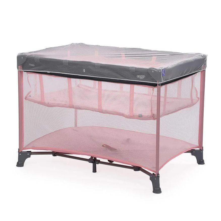 Cosco Berço Portátil Cozzy Rosa Pastel - Kids