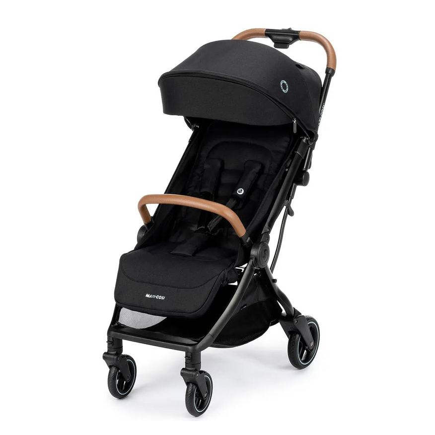Maxi-Cosi Carrinho com Bebê Conforto Travel System Eva³ Trio 0 a 15kg Essential Black