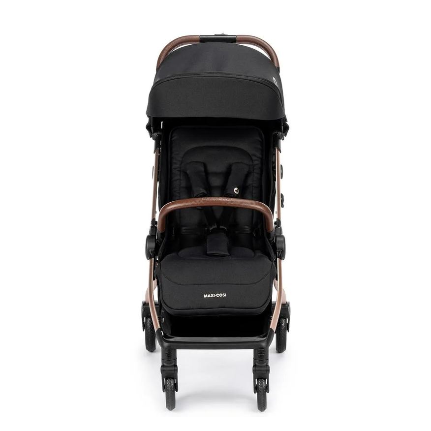 Maxi-Cosi Carrinho de Bebê Eva³ 0 a 15kg Essential Black Champagne