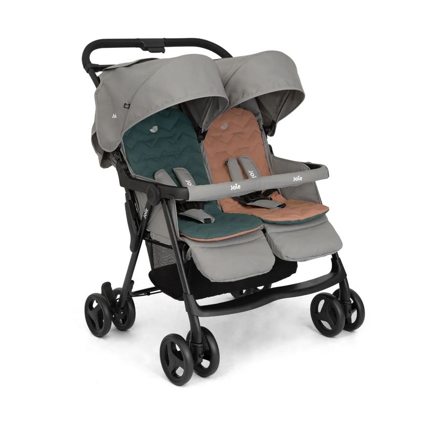 Joie Carrinho de Gêmeos Aire Twin Cinza Pebble