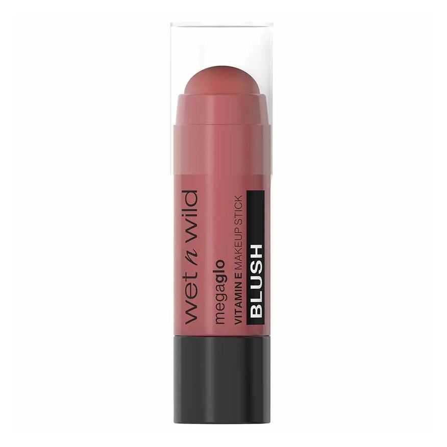 Wet N Wild Blush em Bastão com Vitamina e Megaglo Currant JAM