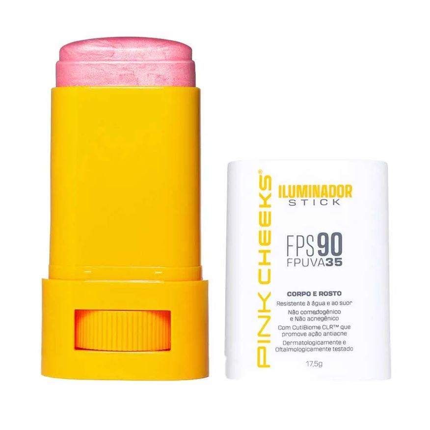 Pink Cheeks Iluminador Multifuncional Fps90 Fpuva35 17.5g Rosé