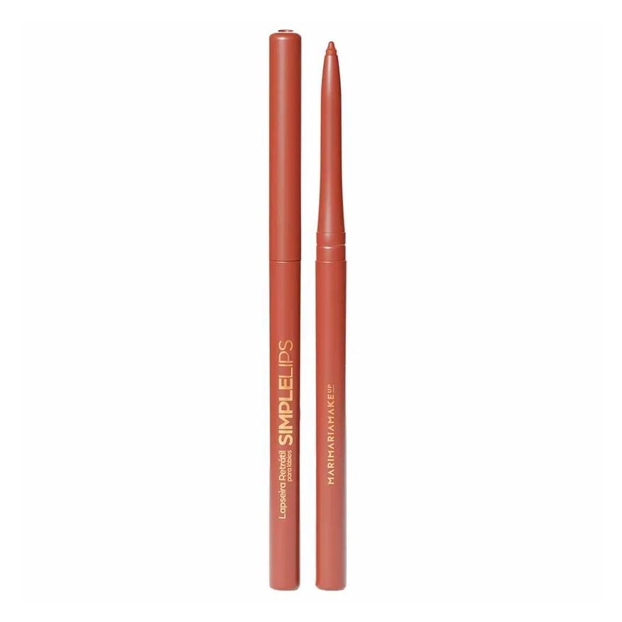 Mari Maria Makeup Lapiseira Retrátil para Lábios Simple Lips 350mg Mocha Mousse