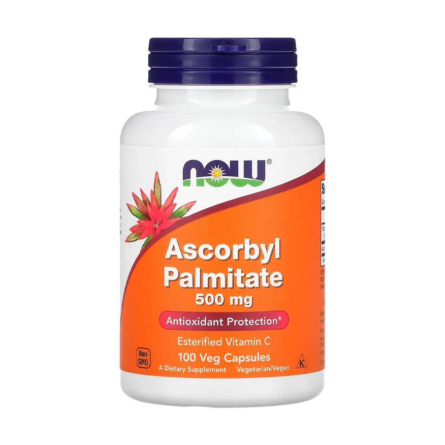 Now Foods Ascorbyl Palmitate 500mg 100 Vcaps 608.