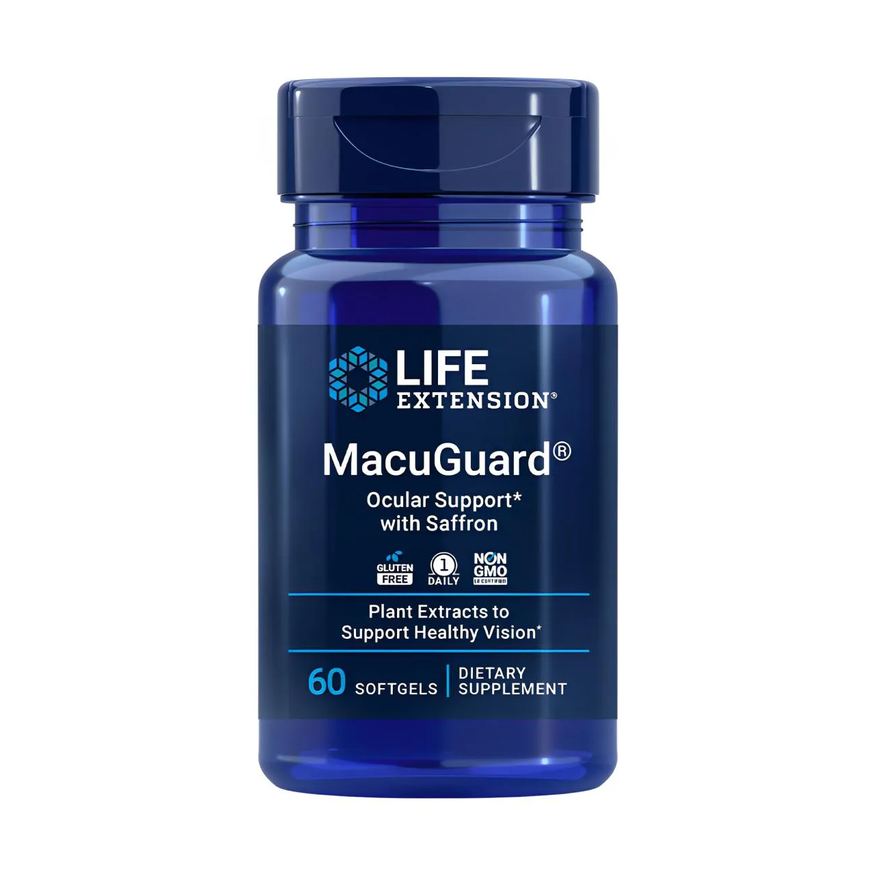 Life Extension Support Ocular Macuguard 60Soft Importado