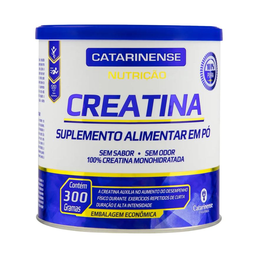 Catarinense Creatina Monohidratada Sem Sabor 300g