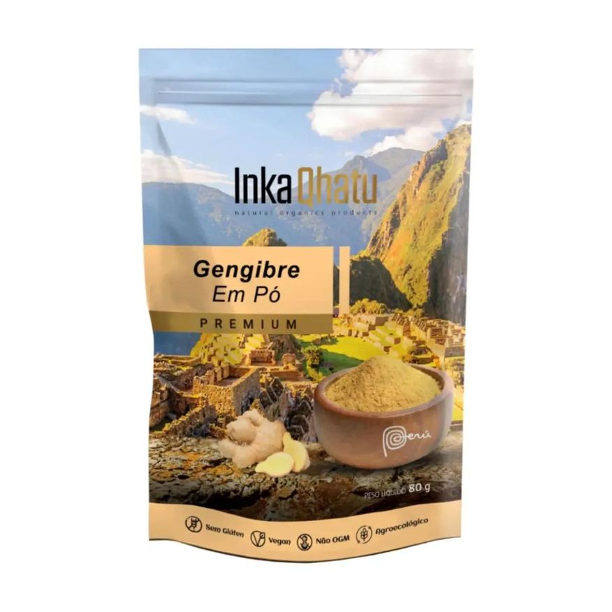 Inka Qhatu Gengibre em Pó sem Glúten 80g