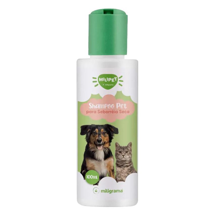 Miligrama Shampoo Pet para Seborréia Seca 100ml