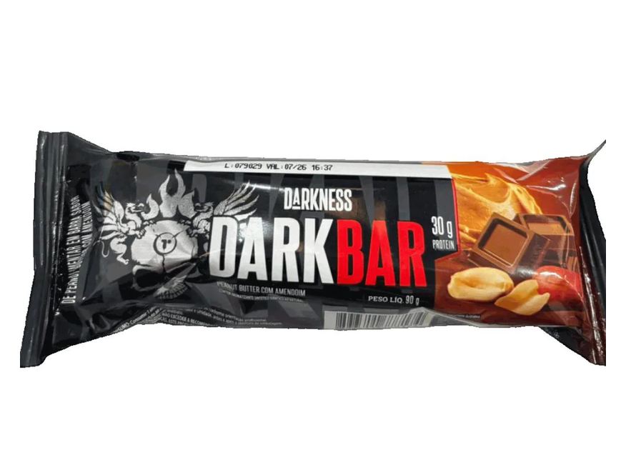 Darkness Dark Bar (90g) - Sabor: Peanut Butter C/ Amendoim