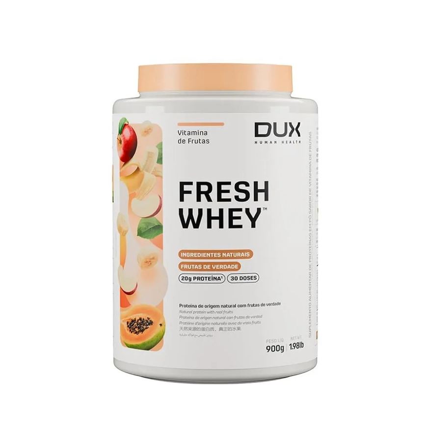 Dux Human Health Fresh Whey (900g) - Sabor: Vitamina de Frutas