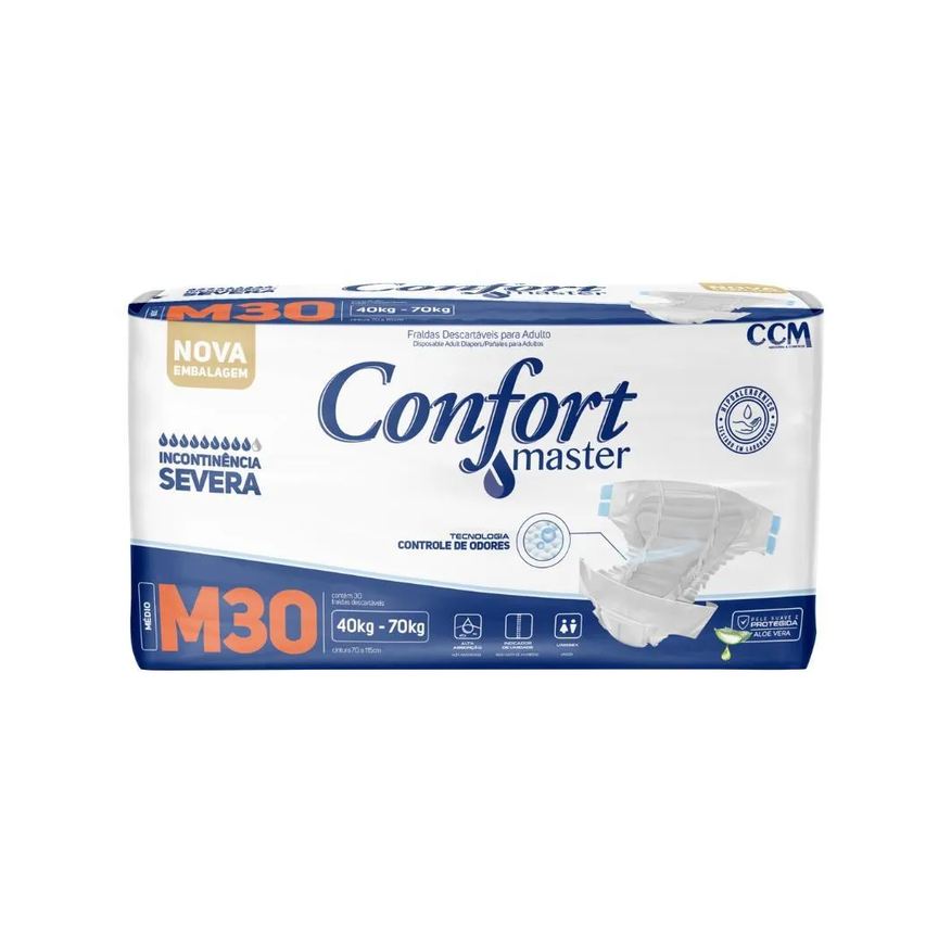 Confort Master Fralda Geriátrica Econômico Incontinência EG