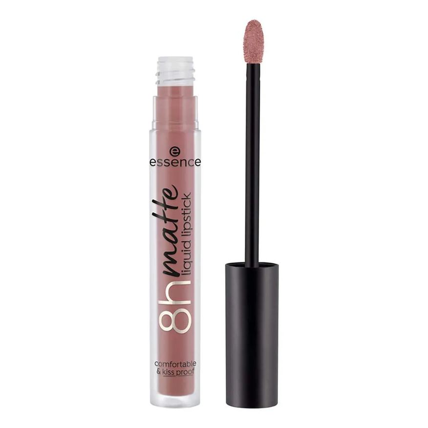 Essence Batom Líquido 8H Matte 02 Silky Hazelnut