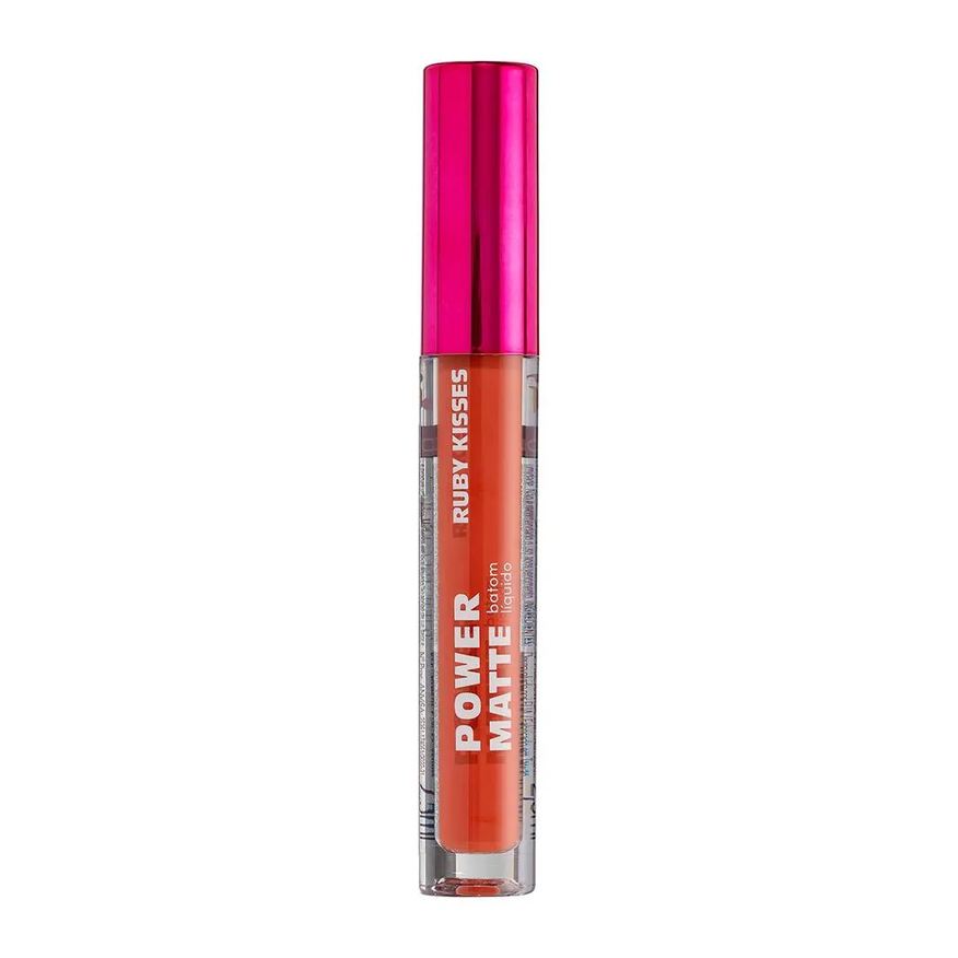 Ruby Kisses Batom Líquido Power Matte Coral Love