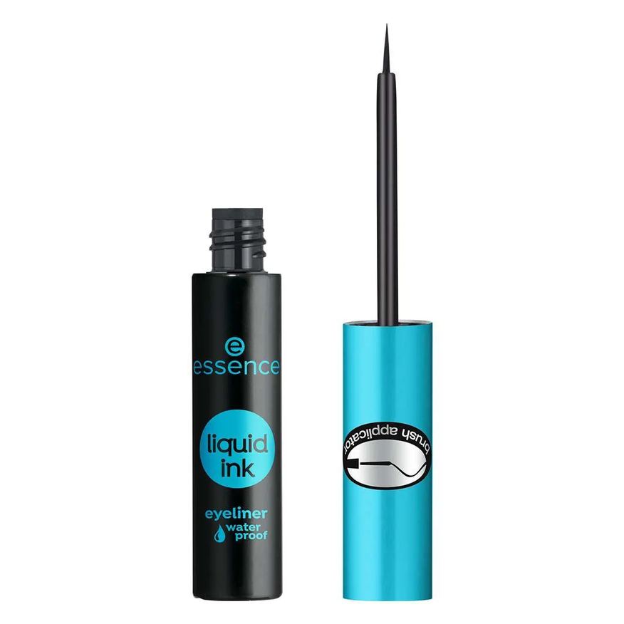 Essence Delineador Líquido à Prova D'Água Black